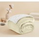 Κουβερτοπάπλωμα Υπέρδιπλο Flannel Sherpa Προβατάκι 220X240 FLANNEL-Εκρού