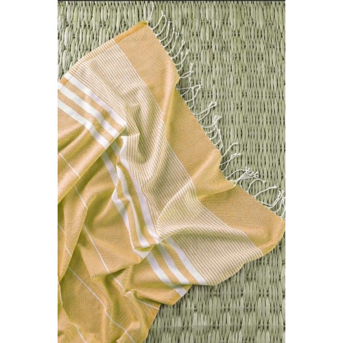 Πετσέτα Θαλάσσης 100% Microfiber 100x180 BEACHTUR-Κίτρινο